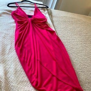 Sexy pink dress